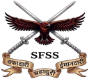SFSS emblem — वफादारी, ईमानदारी, बहादुरी